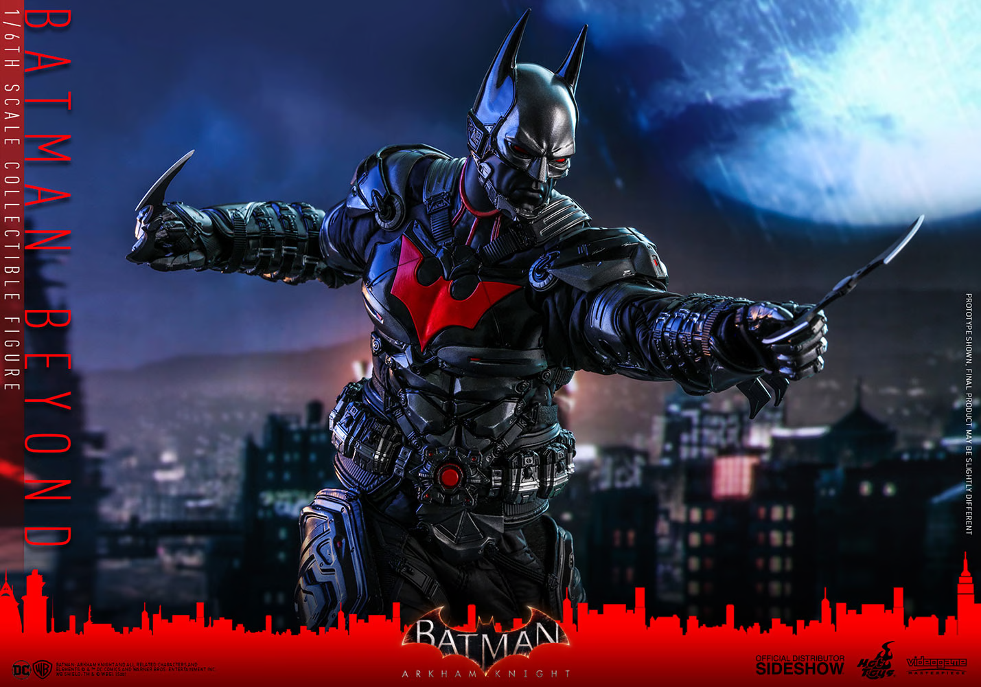 Hot Toys Arkham Knight Batman Beyond 1/6 Scale Collectible Action Figure