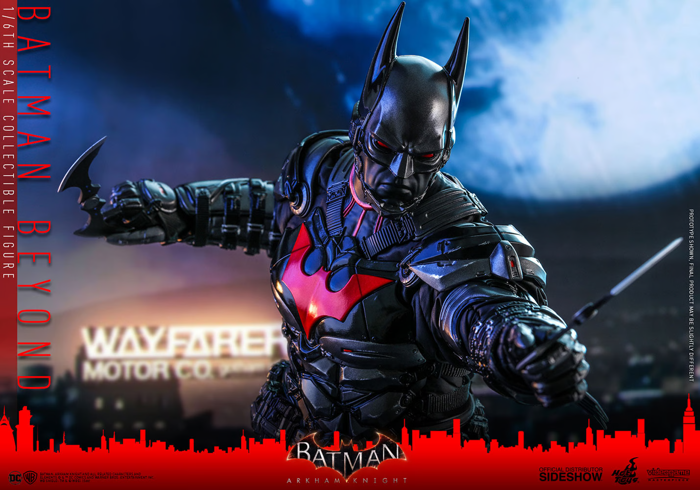 Hot Toys Arkham Knight Batman Beyond 1/6 Scale Collectible Action Figure