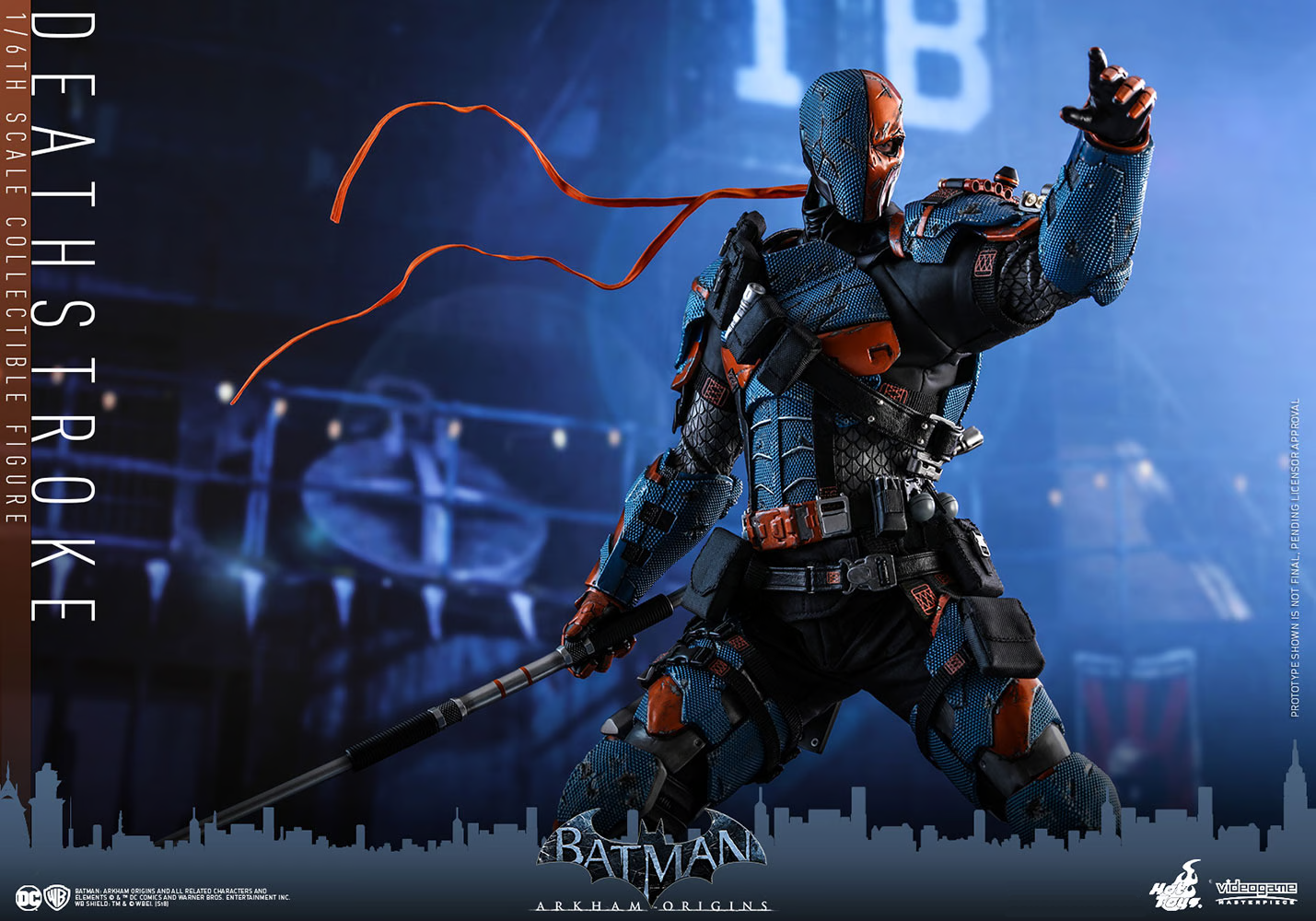 Hot Toys Deathstroke 1/6 Scale Collectible Action Figure