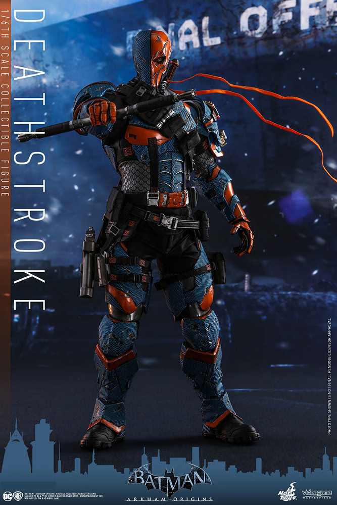 Hot Toys Deathstroke 1/6 Scale Collectible Action Figure