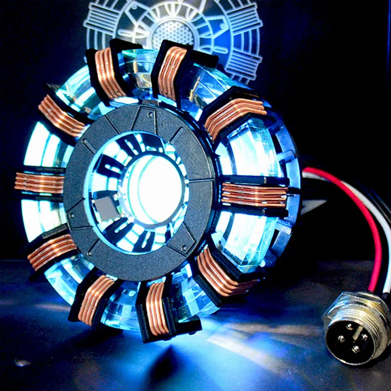LED Light Up Iron Man Arc Reactor "Proof That Tony Stark Has a Heart"