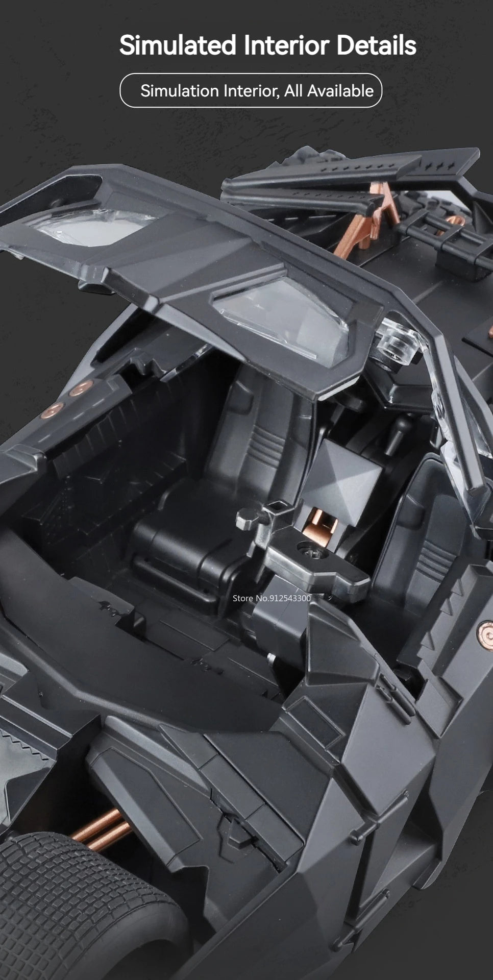 1:18 Scale Batmobile Tumbler – The Dark Knight Trilogy Edition