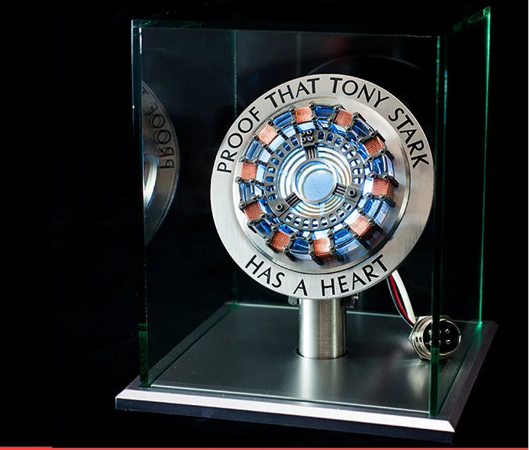 LED Light Up Iron Man Arc Reactor "Proof That Tony Stark Has a Heart"
