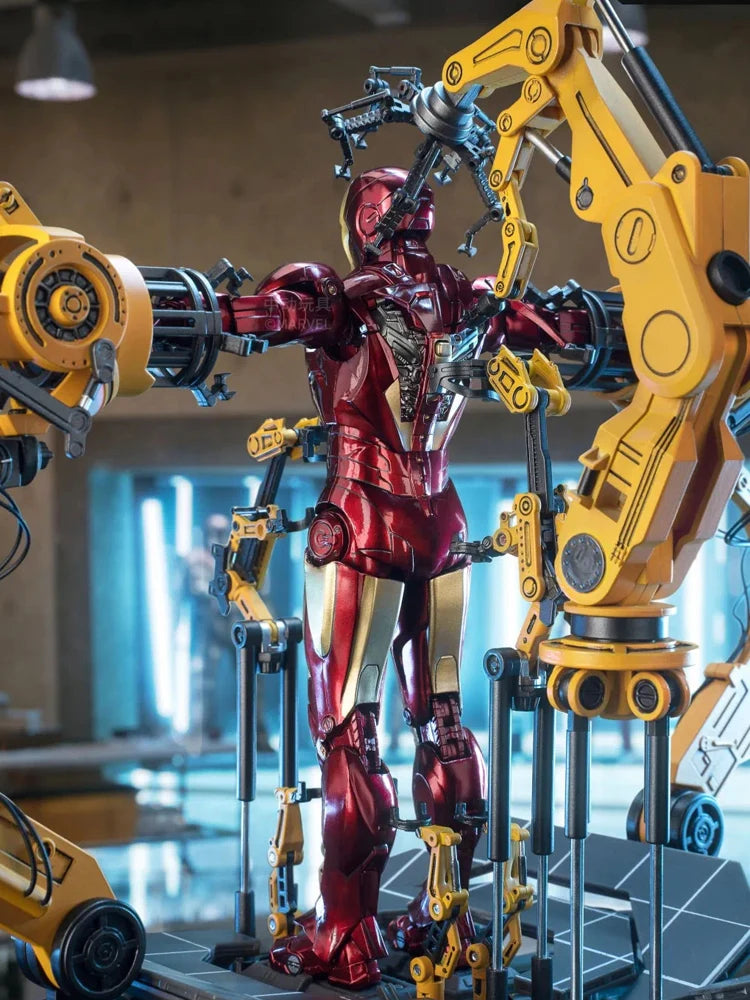 Iron Man MK4 Suit Up Gantry Action Figure