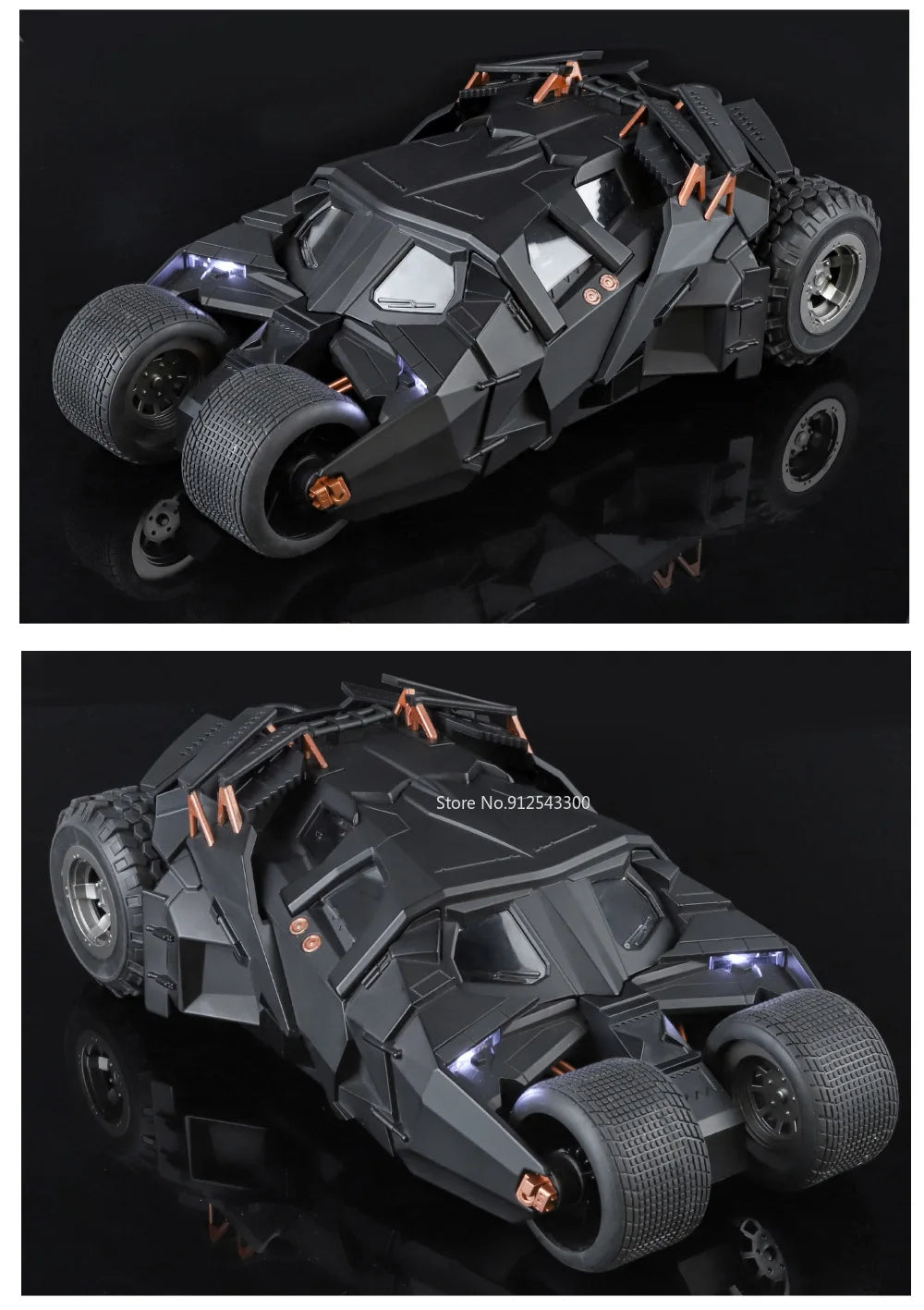 1:18 Scale Batmobile Tumbler – The Dark Knight Trilogy Edition