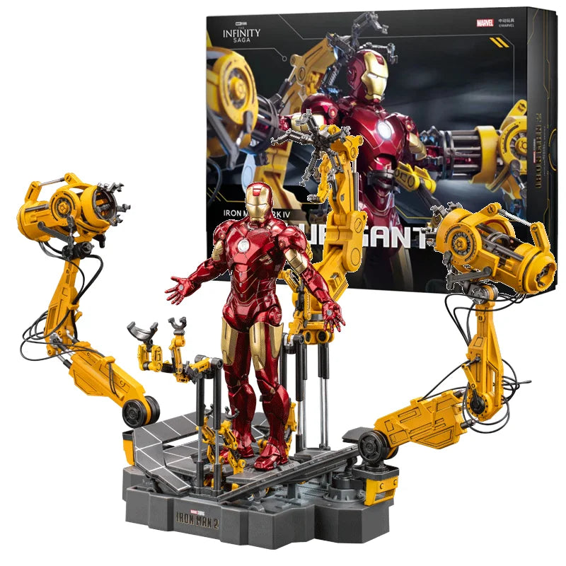 Iron Man MK4 Suit Up Gantry Action Figure