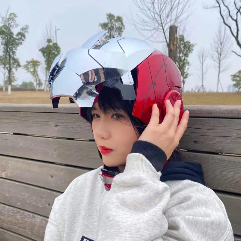 Voice Activated Iron Man Helmet