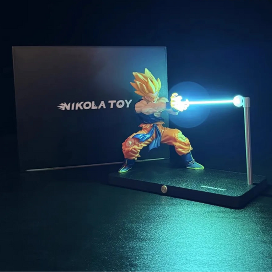Super Saiyan Goku Magnetic Kamehameha Light