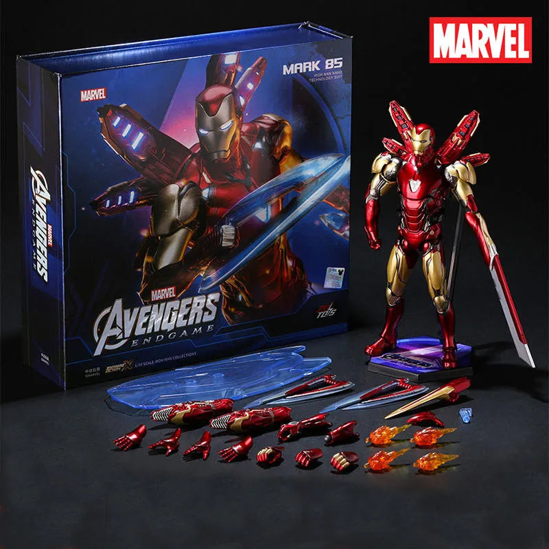 Avengers Endgame Iron Man Mark 85 Light Up Action Figure