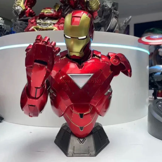 Iron Man Mark 6 Premium Light-Up Bust