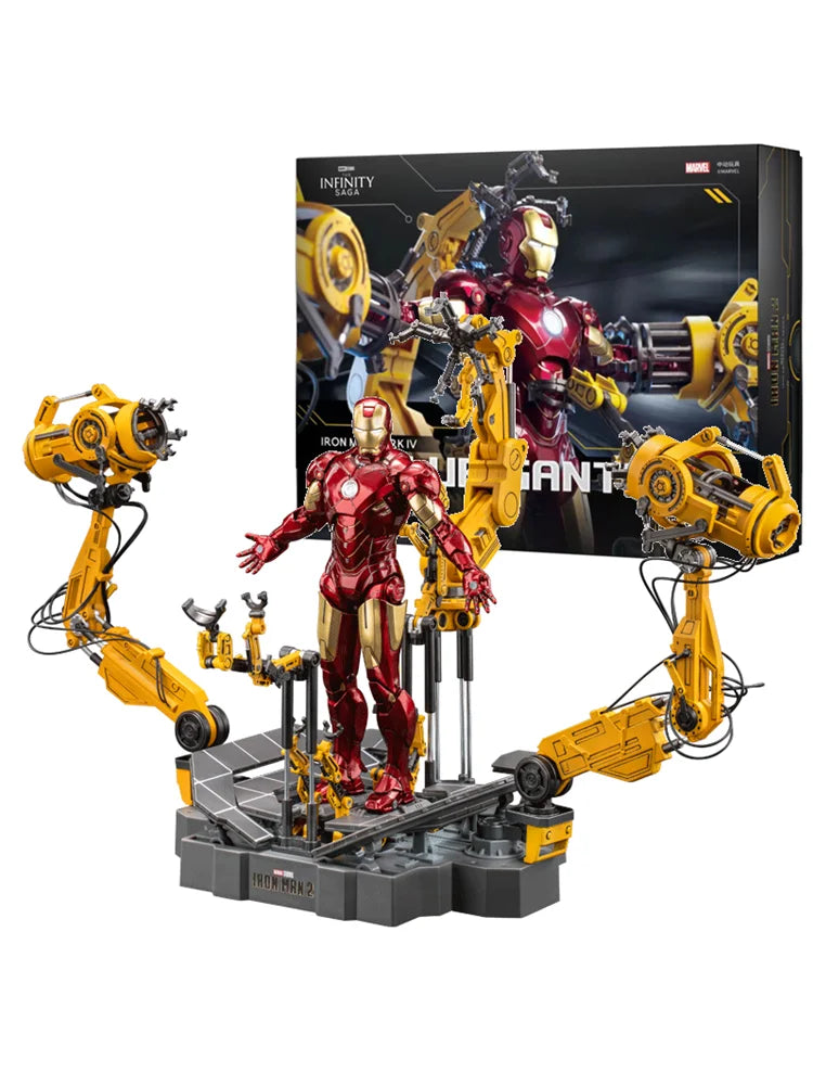Iron Man MK4 Suit Up Gantry Action Figure