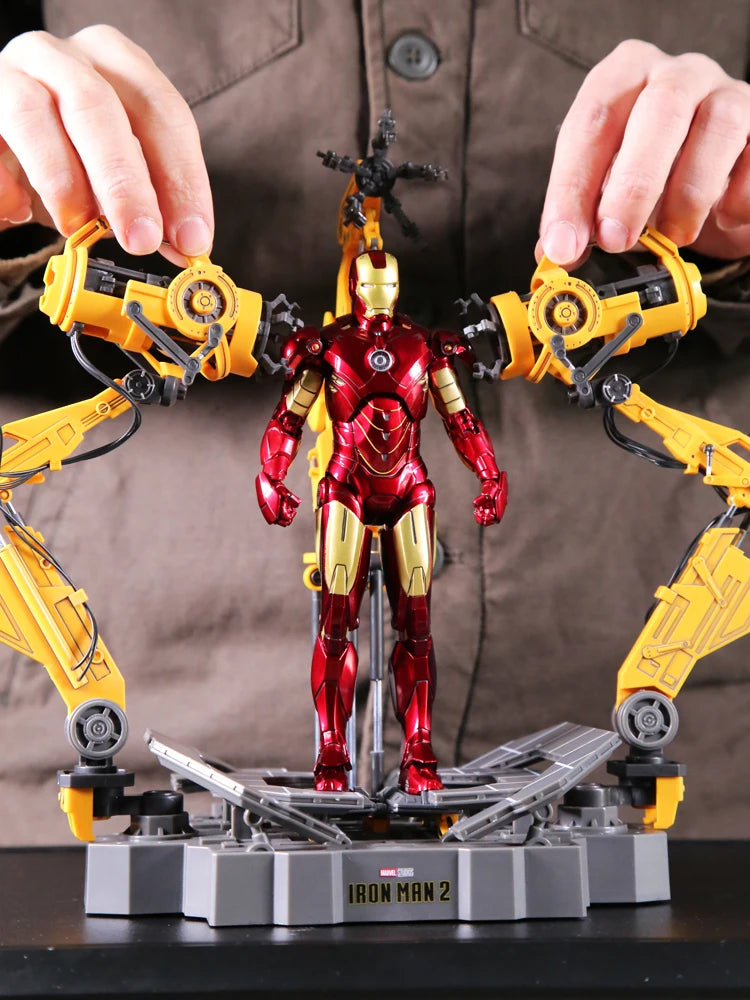 Iron Man MK4 Suit Up Gantry Action Figure