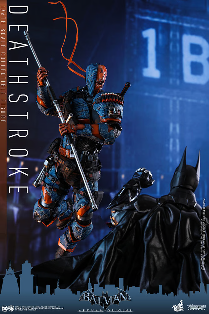 Hot Toys Deathstroke 1/6 Scale Collectible Action Figure