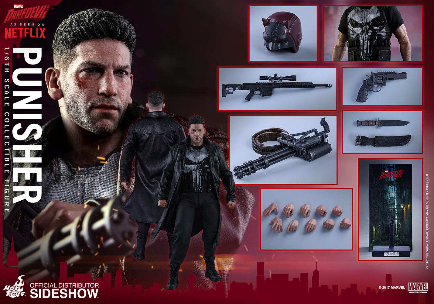 Hot Toys The Punisher 1/6 Scale Collectible Figure