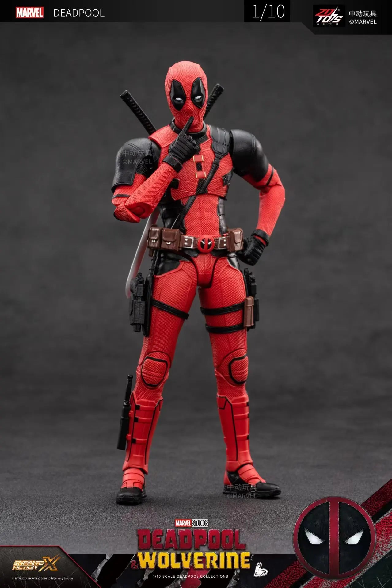 Deadpool & Wolverine Action Figures by ZD Toys