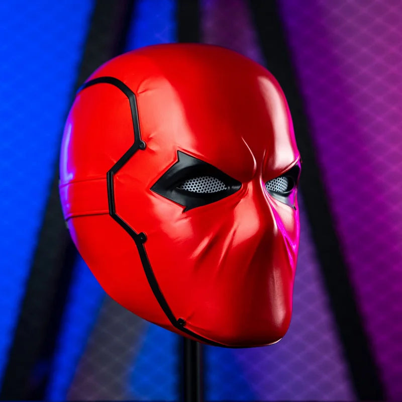 Red Hood Mask Helmet