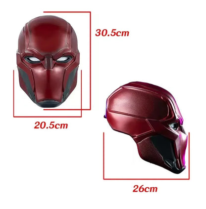Red Hood Mask Helmet