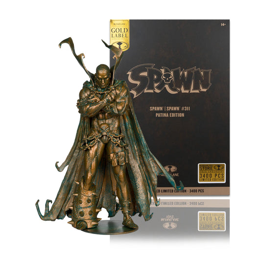 McFarlane Toys Spawn 311 Patina Edition 18cm Action Figure (Gold Label)