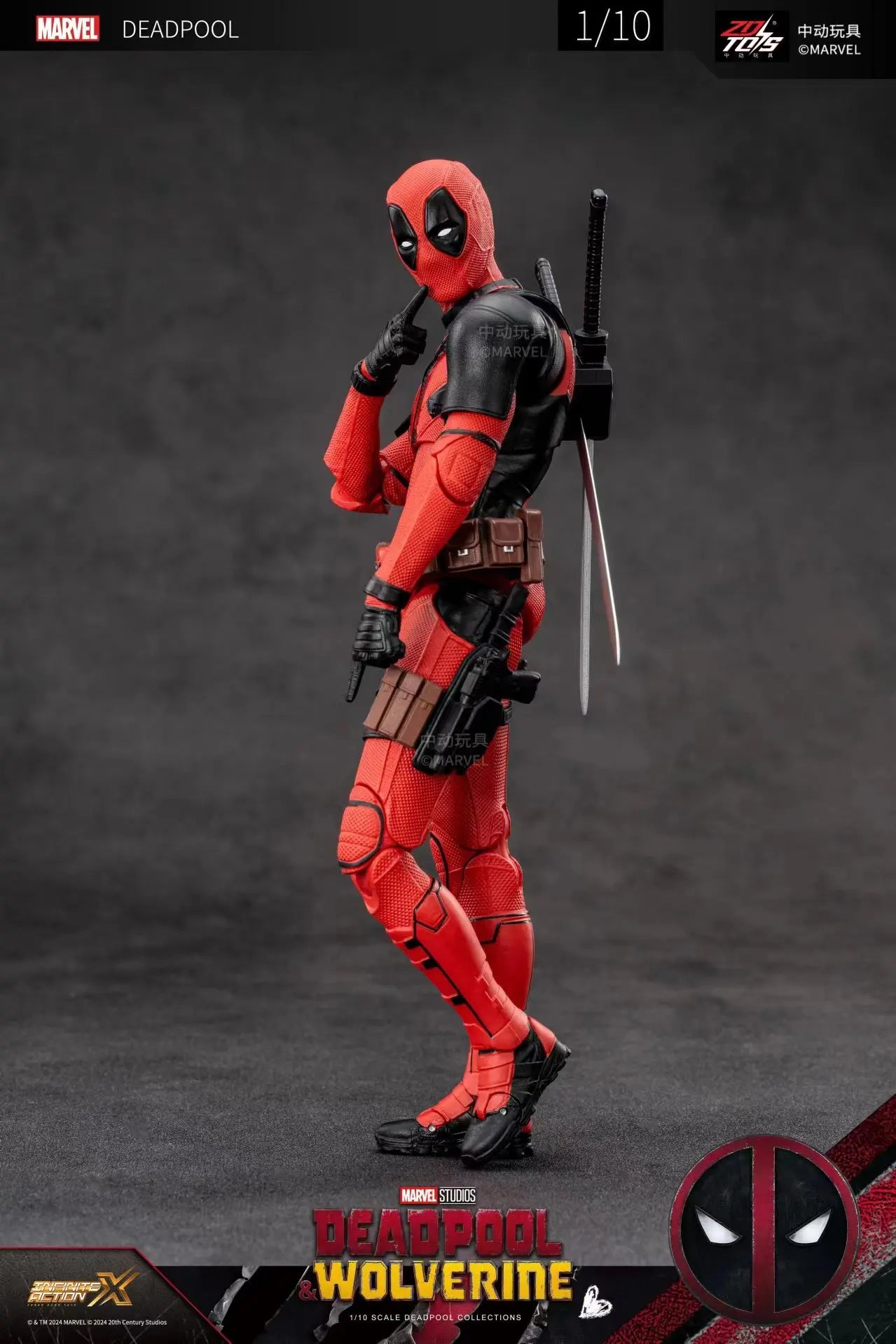 Deadpool & Wolverine Action Figures by ZD Toys