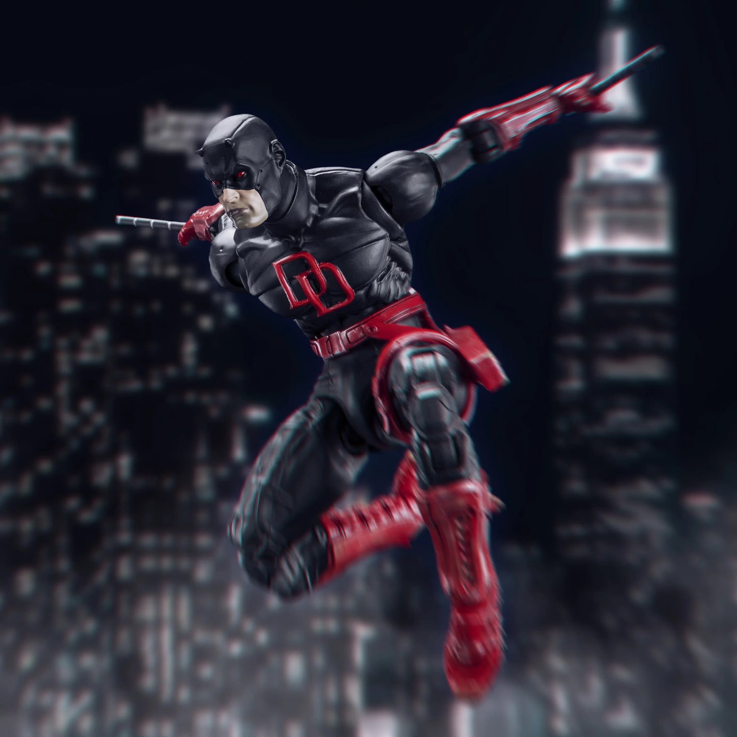 Daredevil Action Figure Classic Red and Shadowland Outfit