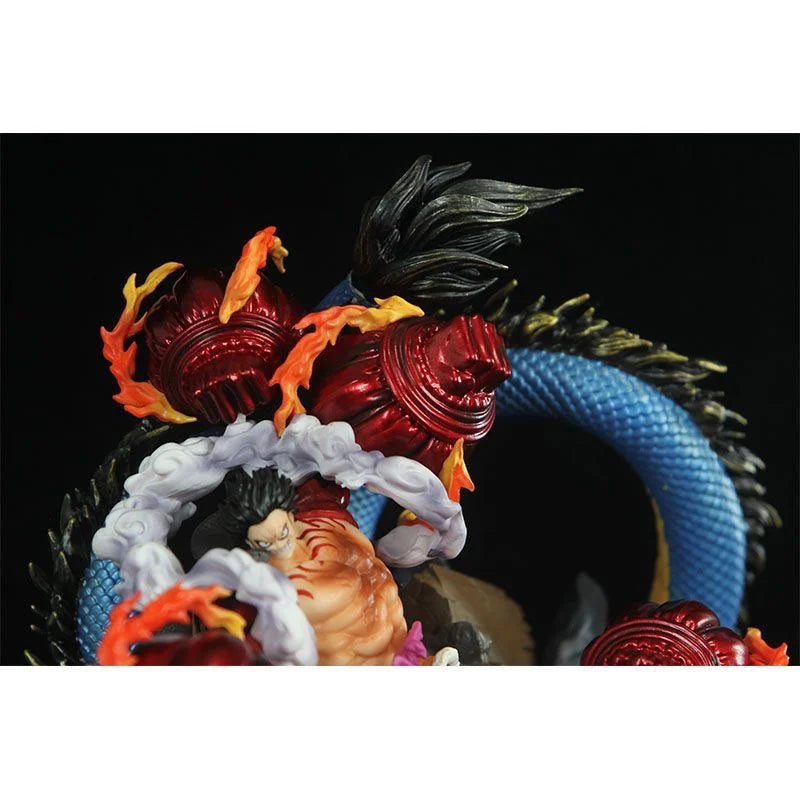 One Piece Gear 4 Luffy VS Kaido Statue