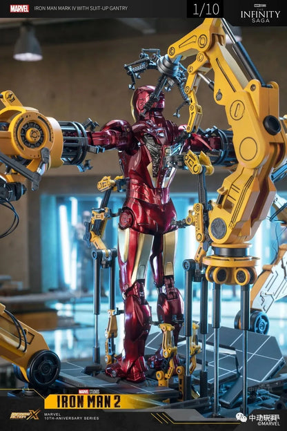 Iron Man MK4 Suit Up Gantry Action Figure