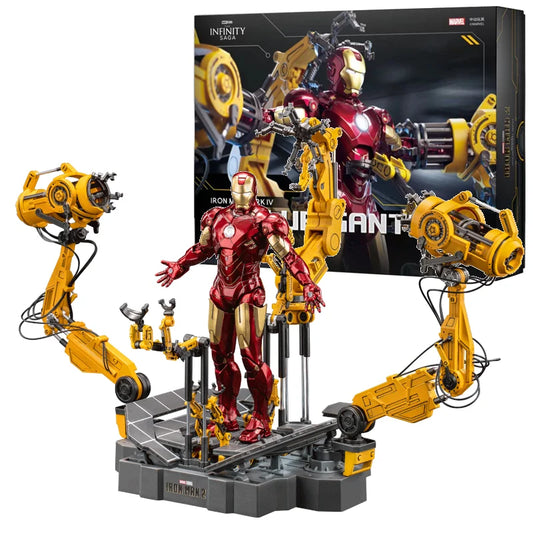 Iron Man MK4 Suit Up Gantry Action Figure