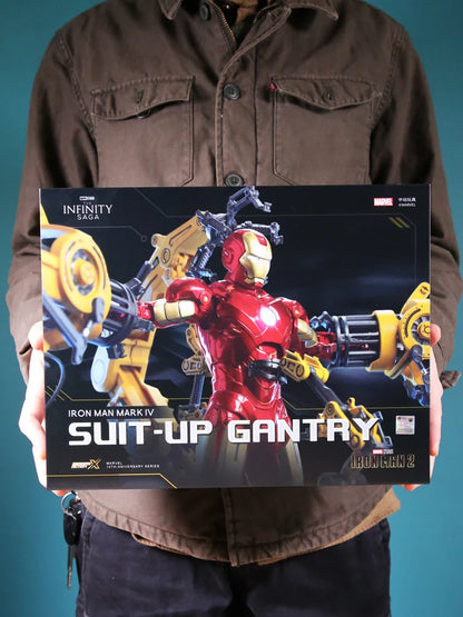 Iron Man MK4 Suit Up Gantry Action Figure