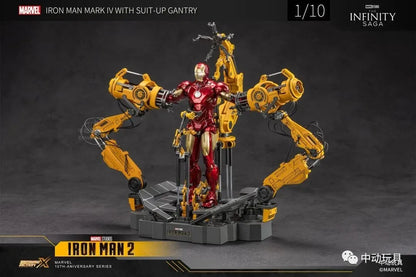 Iron Man MK4 Suit Up Gantry Action Figure