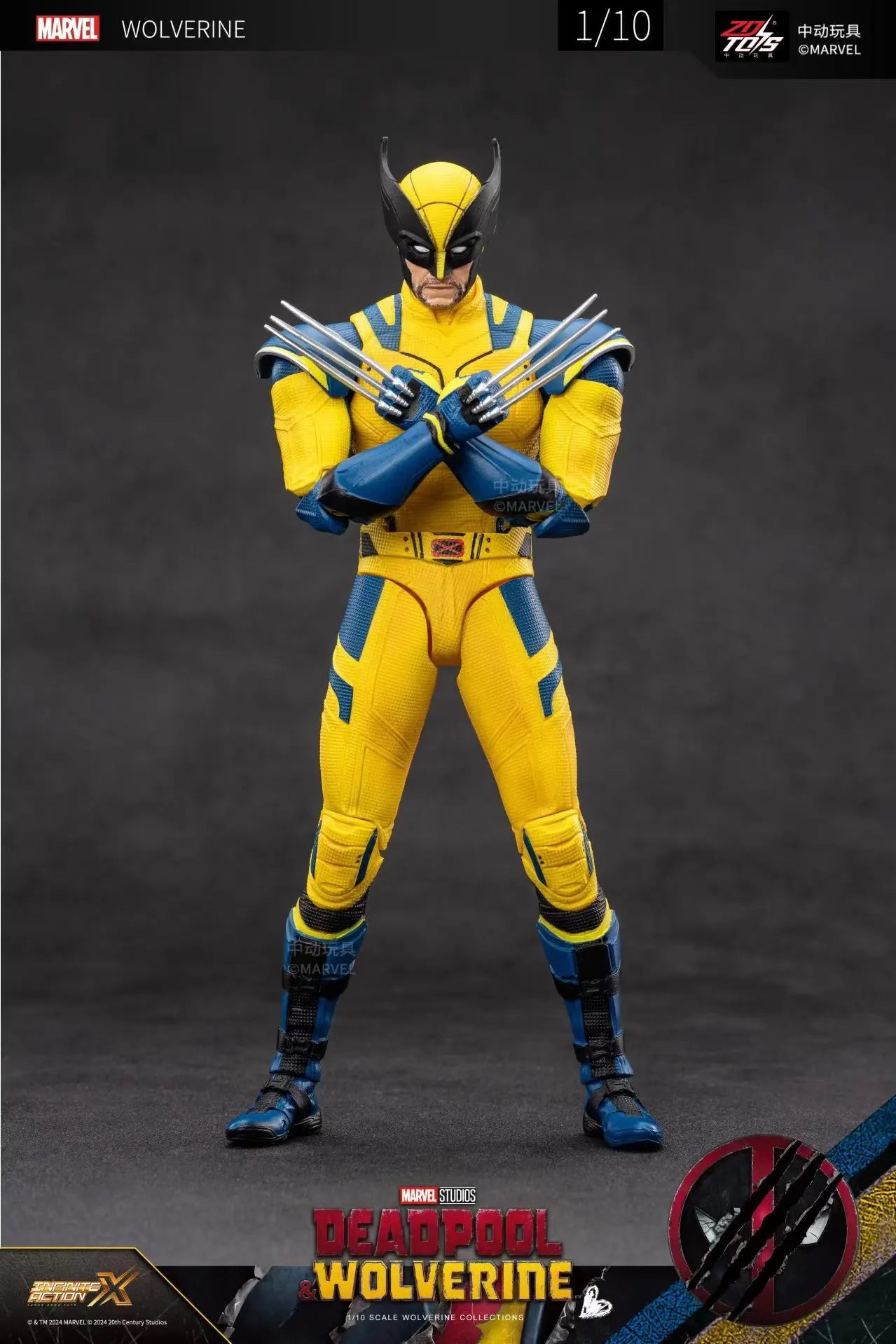 Deadpool & Wolverine Action Figures by ZD Toys