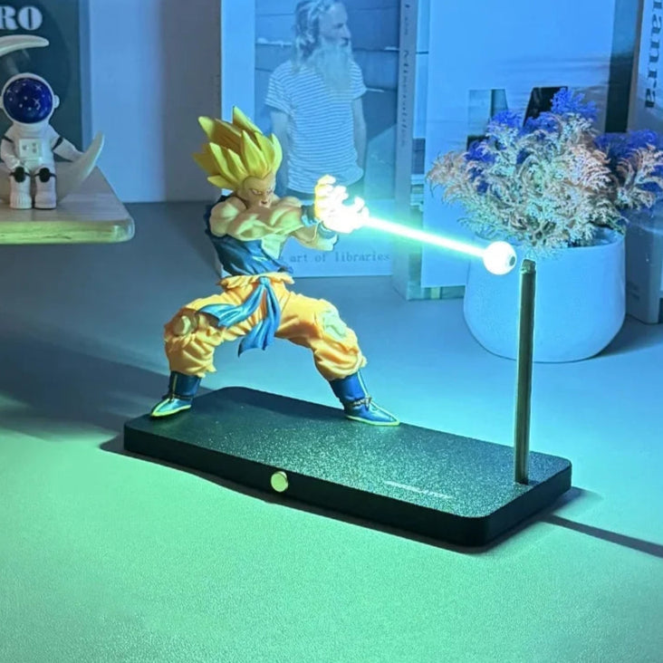 Super Saiyan Goku Magnetic Kamehameha Light