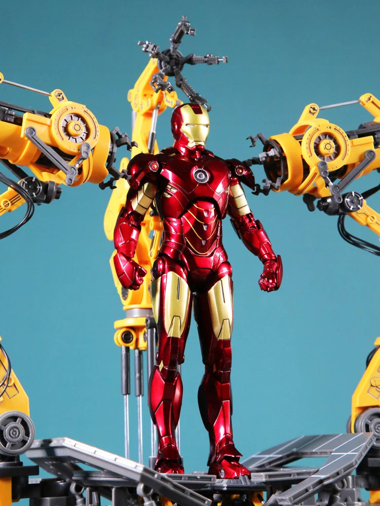 Iron Man MK4 Suit Up Gantry Action Figure