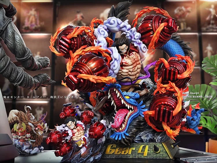 One Piece Gear 4 Luffy VS Kaido Statue