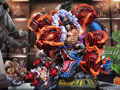 One Piece Gear 4 Luffy VS Kaido Statue