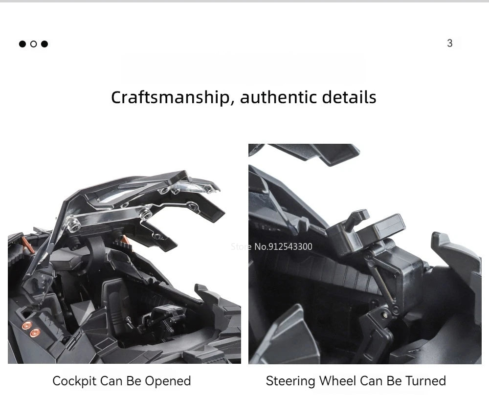1:18 Scale Batmobile Tumbler – The Dark Knight Trilogy Edition