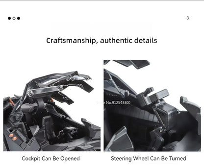 1:18 Scale Batmobile Tumbler – The Dark Knight Trilogy Edition