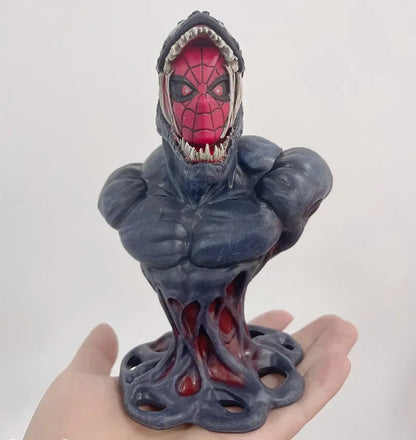 Venom Symbiote Bust – Spider-Man Head Emerging