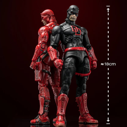 Daredevil Action Figure Classic Red and Shadowland Outfit