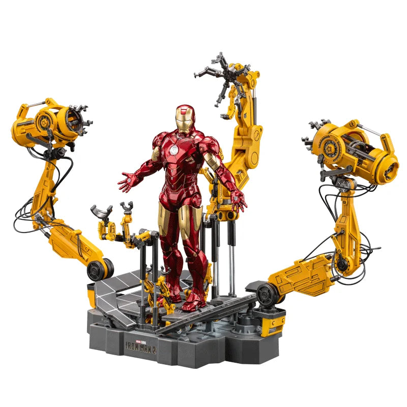 Iron Man MK4 Suit Up Gantry Action Figure