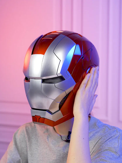 Voice Activated Iron Man Helmet