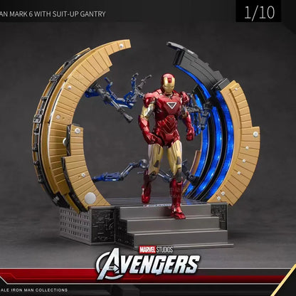 Iron Man Mark 6 Suit Up Gantry with LED light