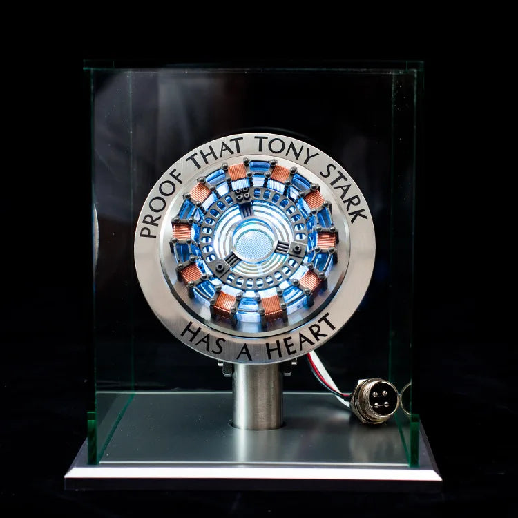 LED Light Up Iron Man Arc Reactor "Proof That Tony Stark Has a Heart"