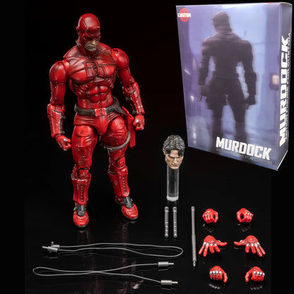 Daredevil Action Figure Classic Red and Shadowland Outfit