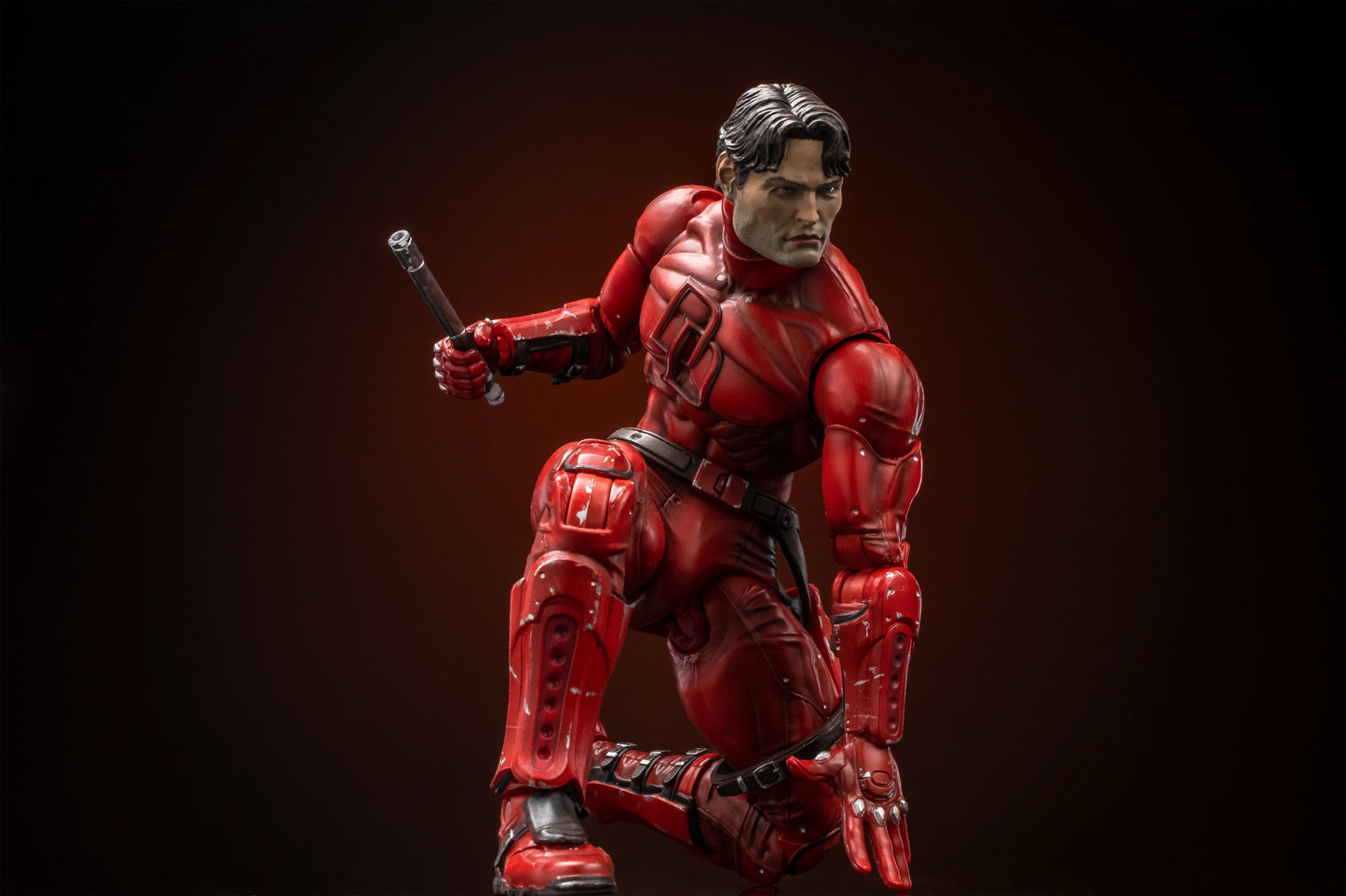 Daredevil Action Figure Classic Red and Shadowland Outfit