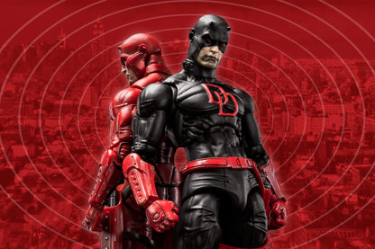Daredevil Action Figure Classic Red and Shadowland Outfit