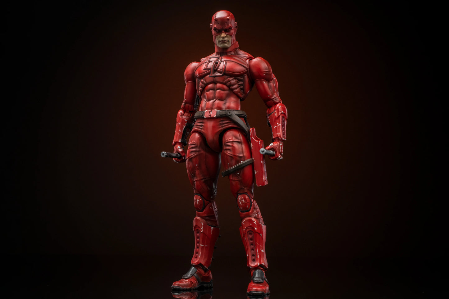 Daredevil Action Figure Classic Red and Shadowland Outfit