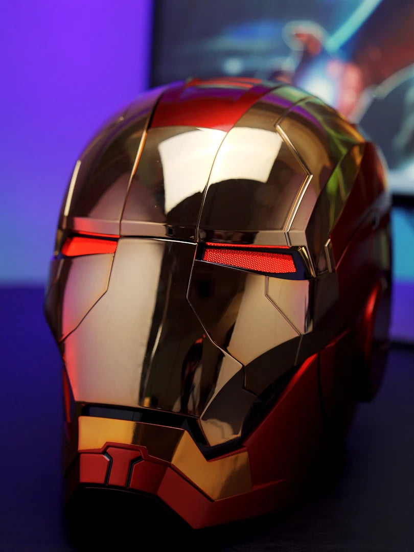 Voice Activated Iron Man Helmet – HeroVault