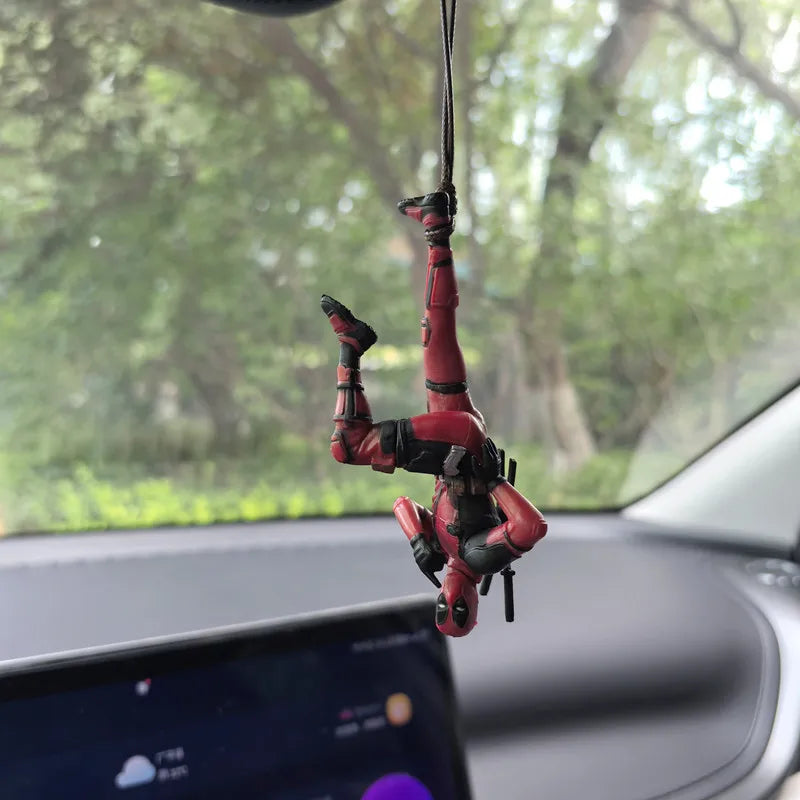Deadpool Car Rearview Mirror Pendant Mini Model