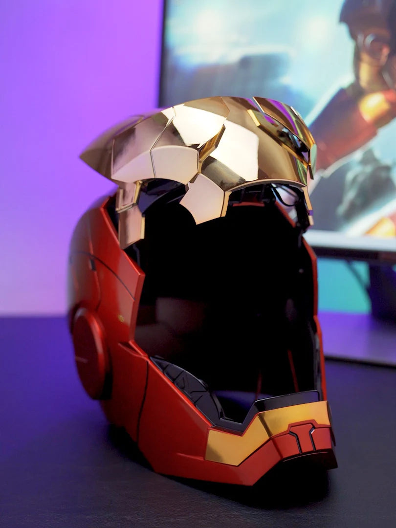 Voice Activated Iron Man Helmet – HeroVault