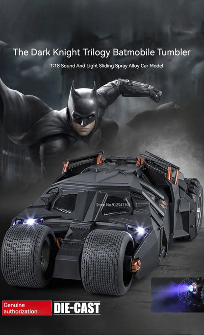 1:18 Scale Batmobile Tumbler – The Dark Knight Trilogy Edition